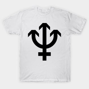 Neptune Planet Symbol T-Shirt